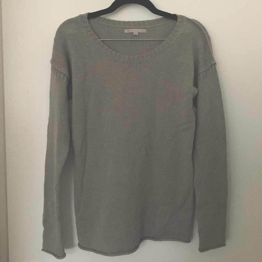GAP | Wool Blend Rolled Hem Knit Sweater Sz S